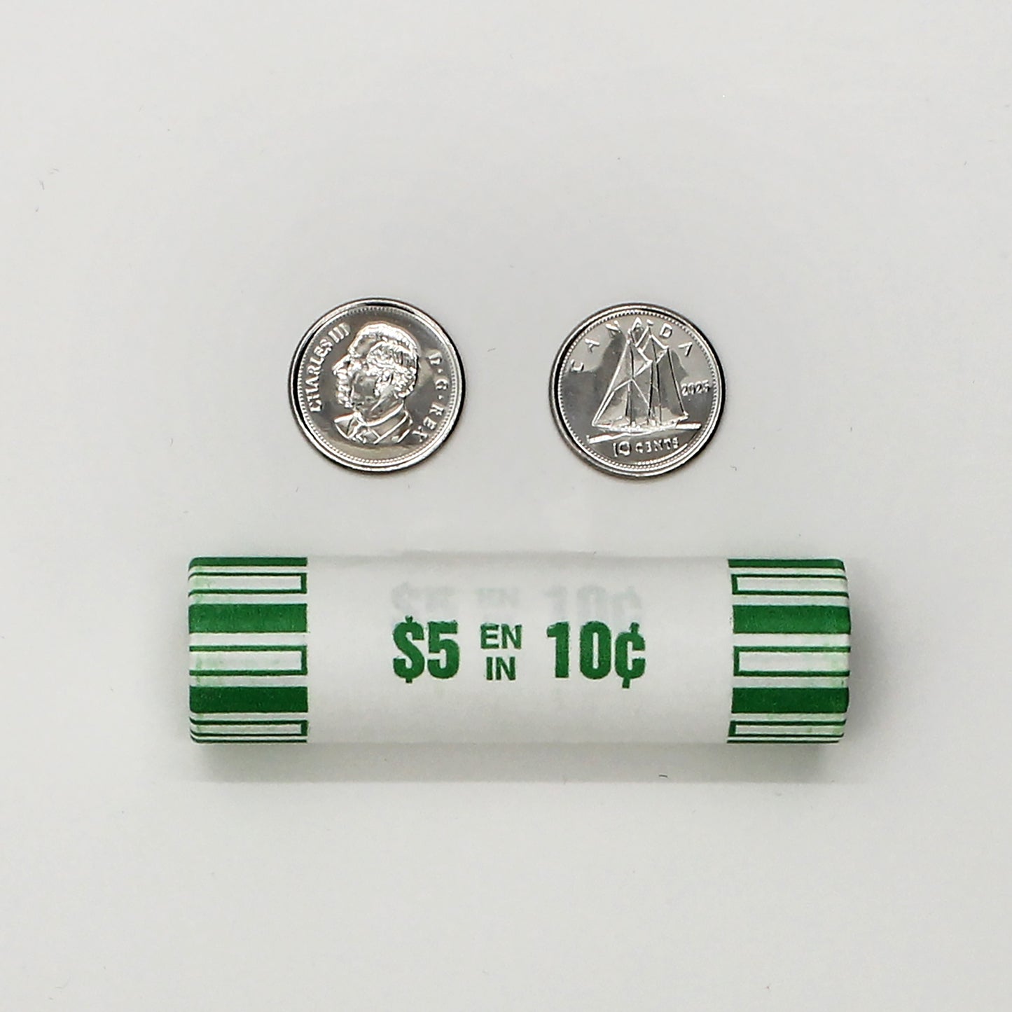 2025 Canada 10-cent Original Roll of 50pcs