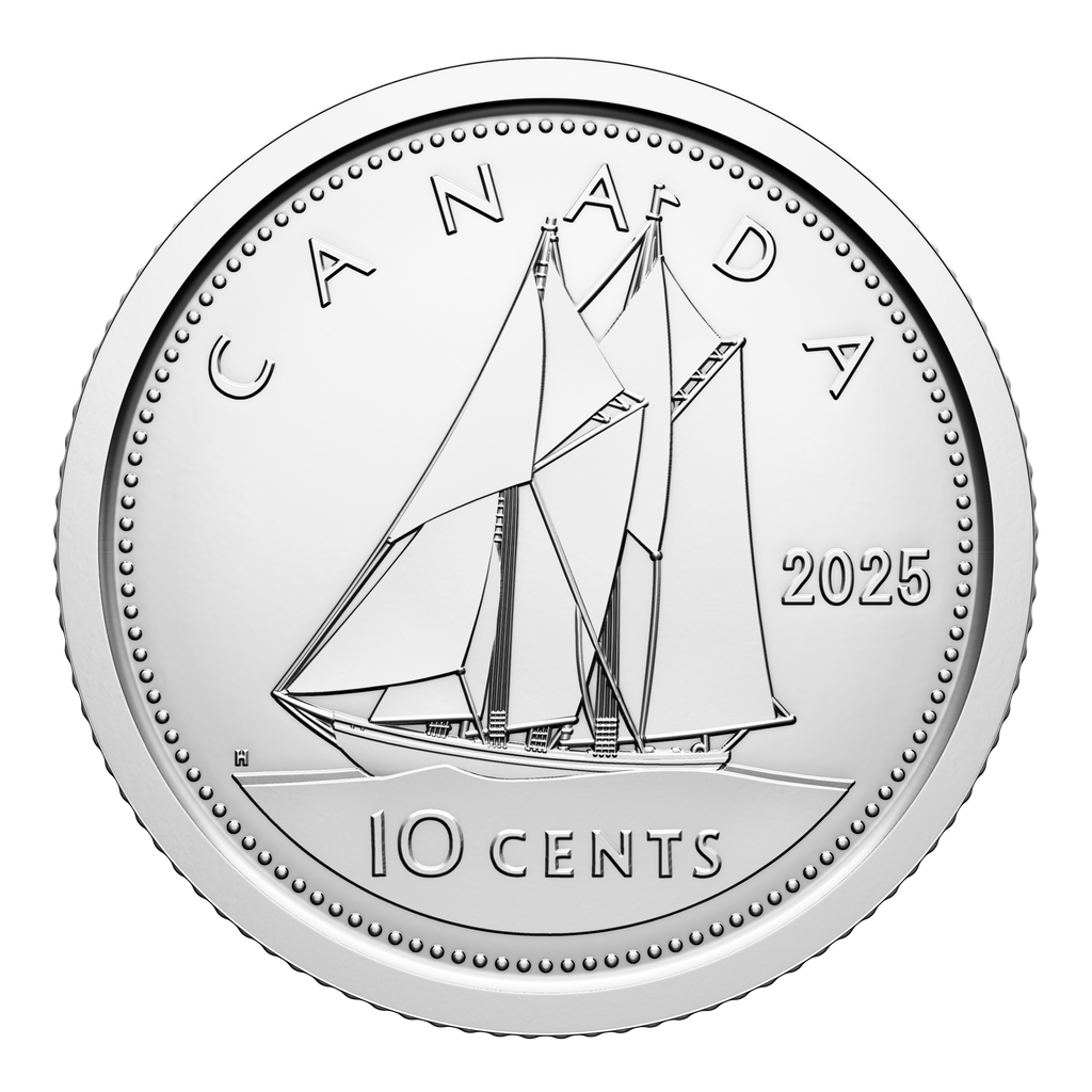 2025 Canada 10-cents Brilliant Uncirculated (MS63)