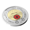 2025 Coloured $2 Honouring Canada's Unknown Soldier Special Wrapped Roll of 25pcs