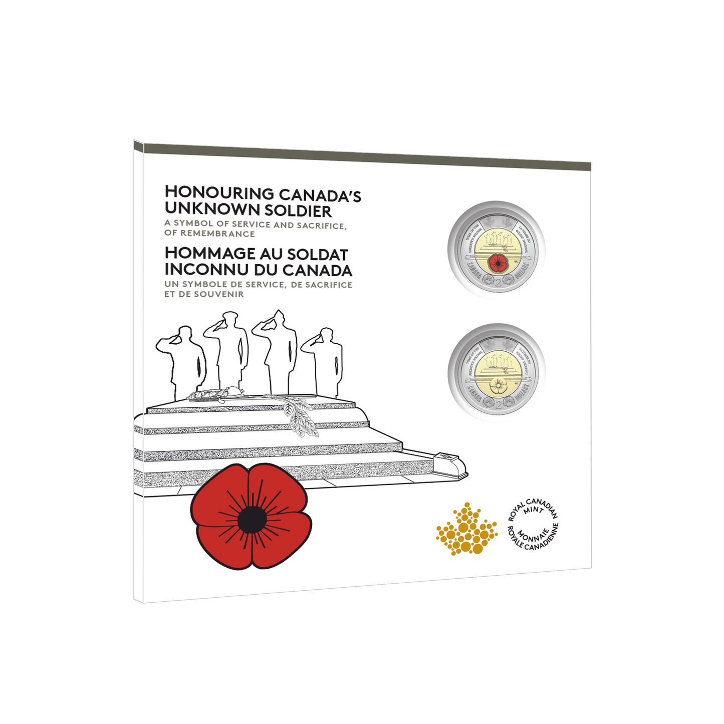2025 Honouring Canada's Unknown Soldier Commemorative Collector Keepsake