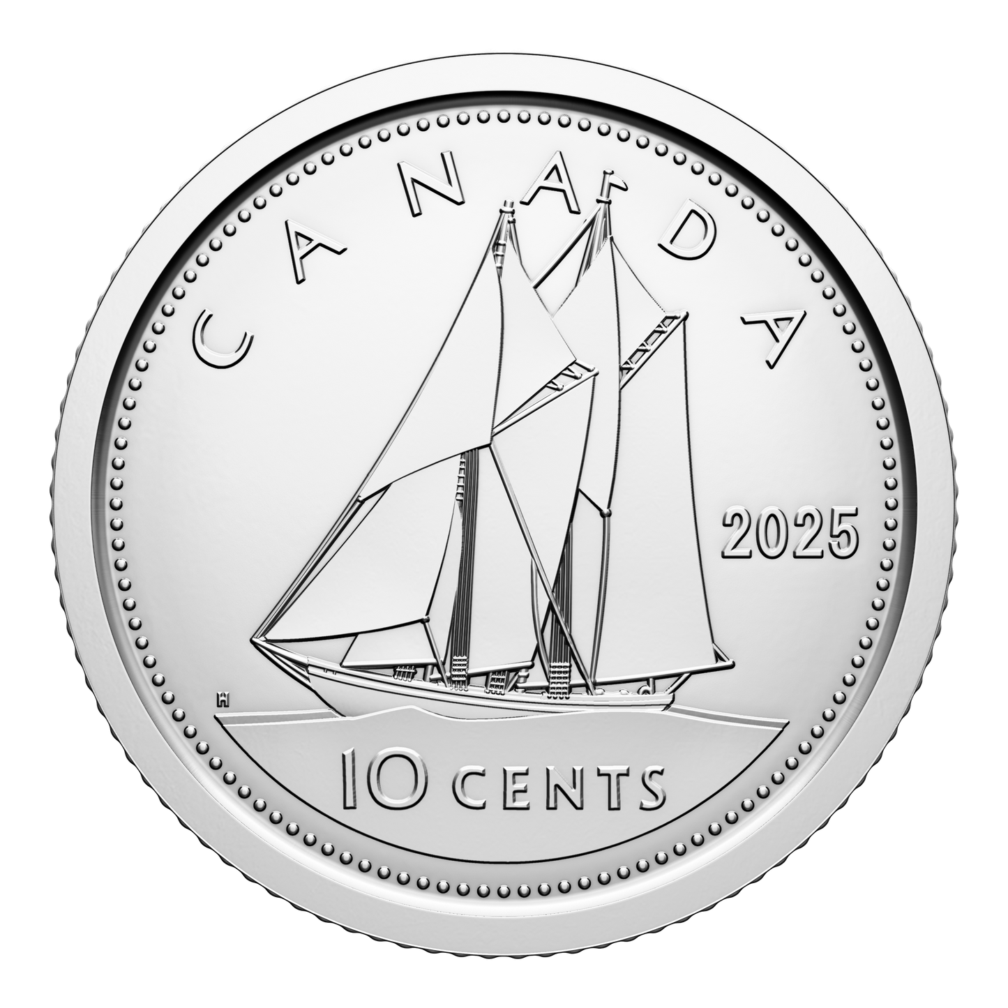 2025 Canada 6-coin Year Set in Snap Lock Case, includes Commemorative $1, $2