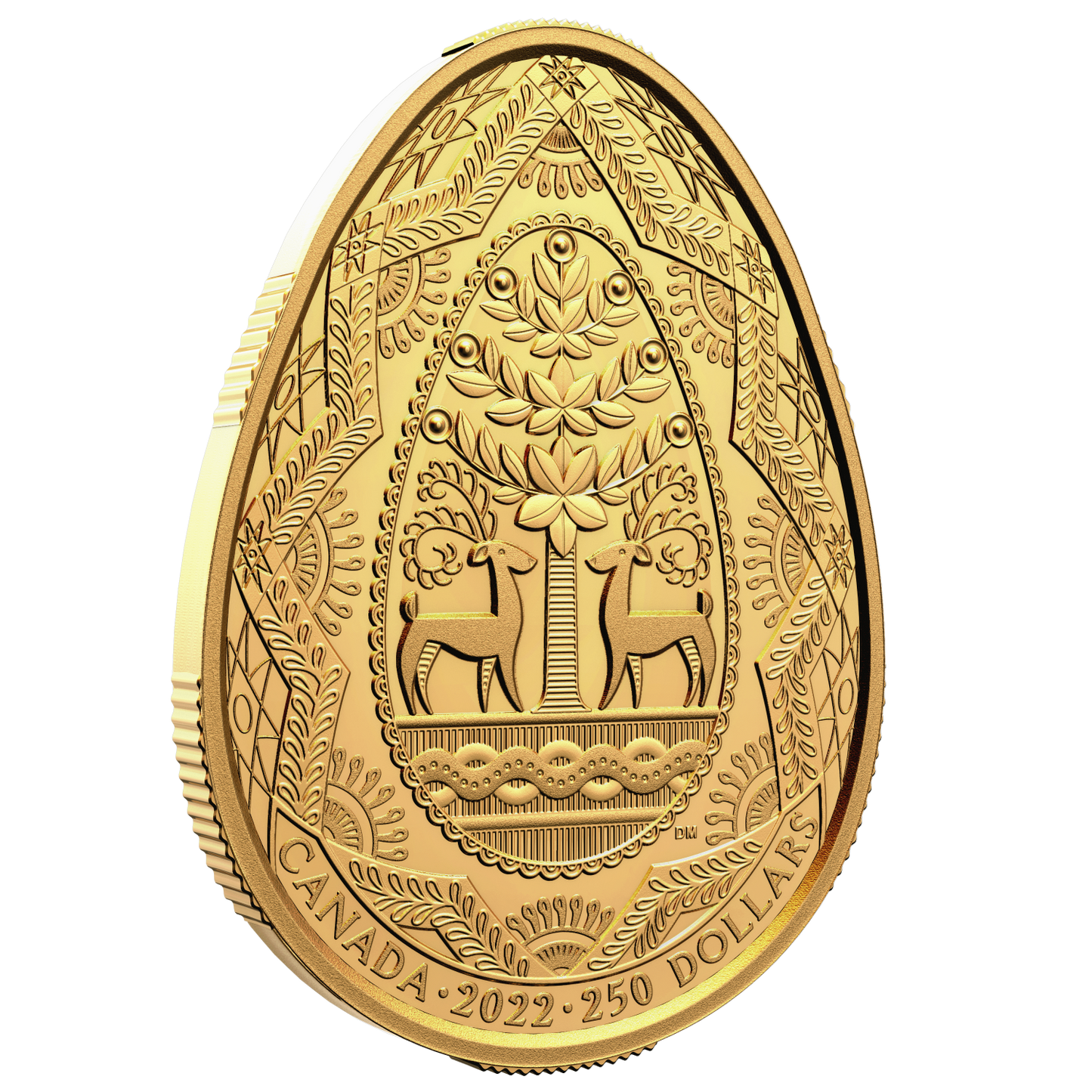 2022 Canada $250 Pysanka Pure Gold Coin (No Tax)