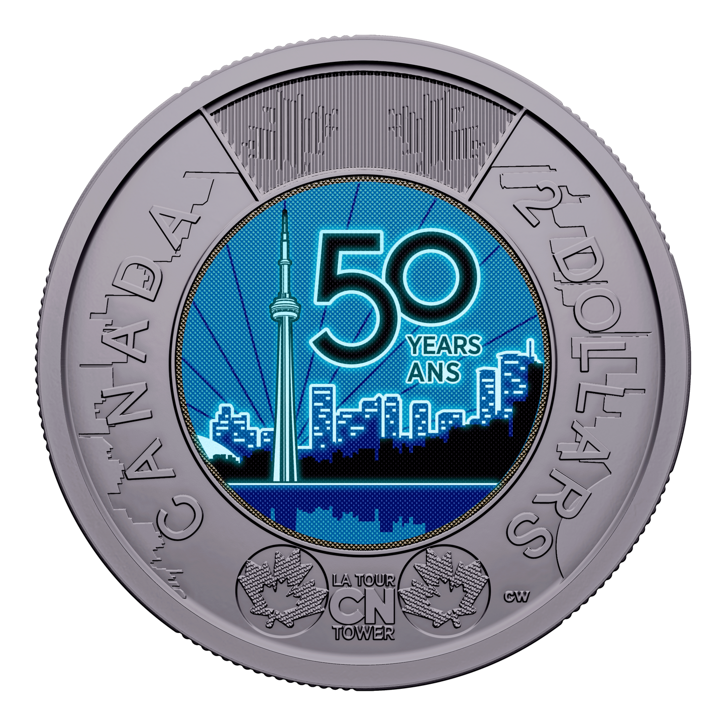2026 Canada 50th Anniversary of the CN Tower Commemorative Collector Keepsake Card