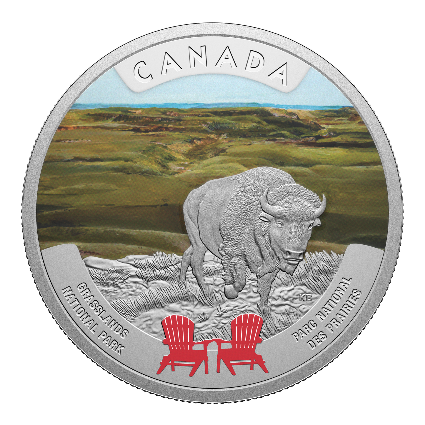 2026 $20 Canada's National Parks: Grasslands National Park Fine Silver (No Tax)