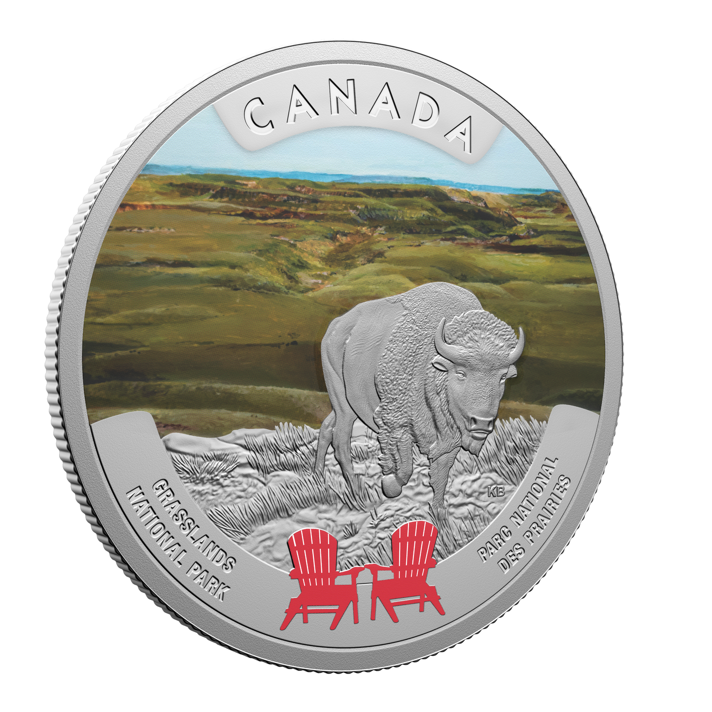 2026 $20 Canada's National Parks: Grasslands National Park Fine Silver (No Tax)