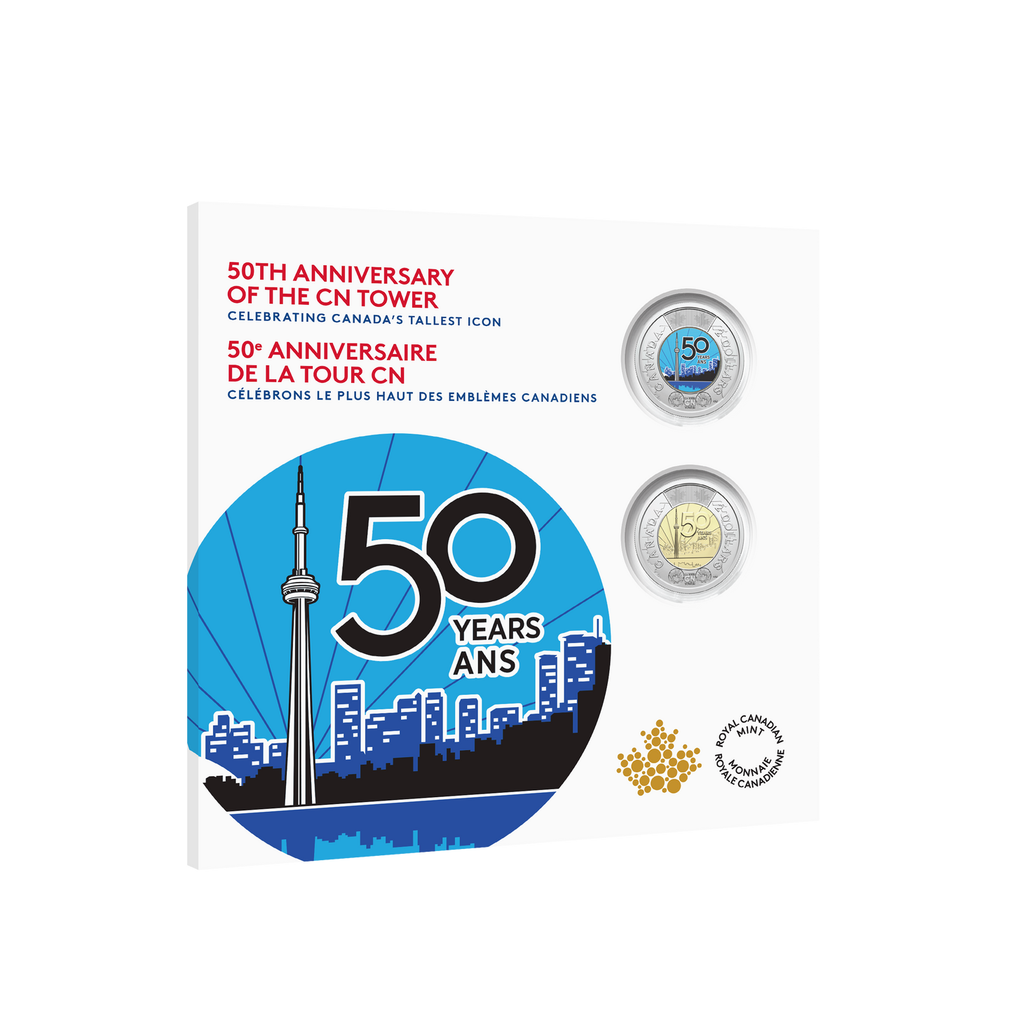 2026 Canada 50th Anniversary of the CN Tower Commemorative Collector Keepsake Card