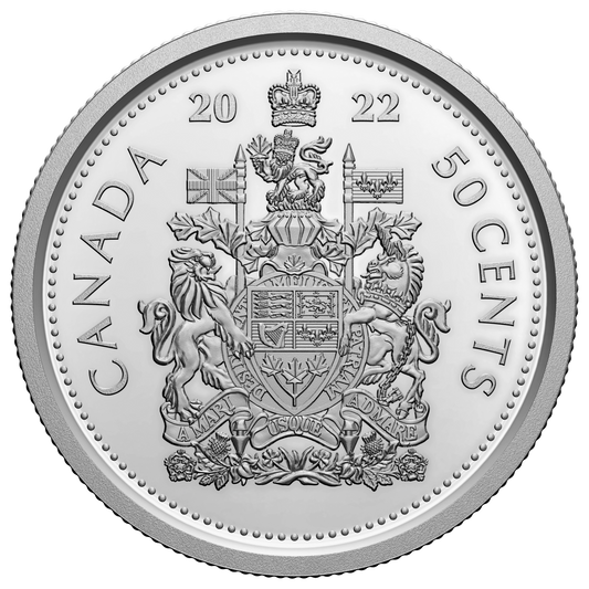 2022 Canada 50-cents Proof (non-silver)