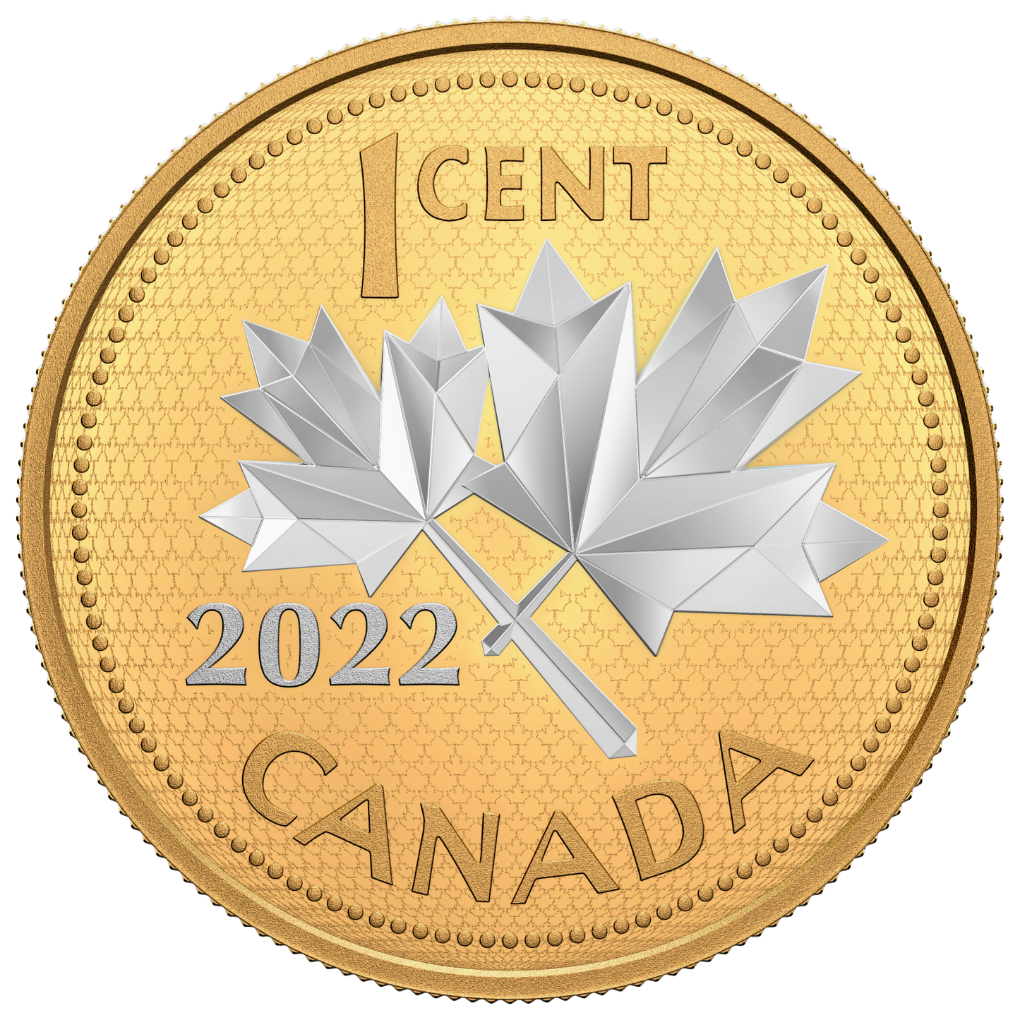 2022 Canada 1-cent 10th Anniversary of the Farewell to the Penny 5oz. Silver (No Tax)