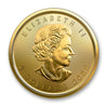 2022 Canada $5 Treasured Maple Leaf - Year of the Tiger 1/10oz. Pure Gold (No Tax)