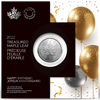 2022 Canada $5 Happy Birthday Treasured Silver Maple Leaf 1oz. .999 Fine Silver (No Tax)