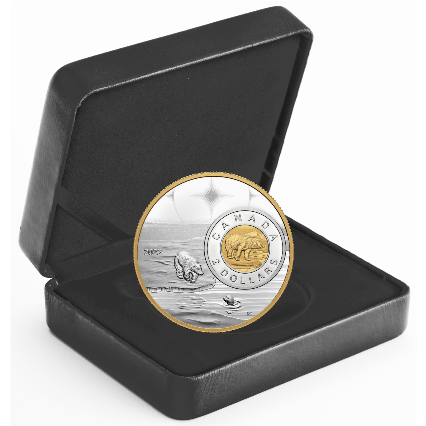 2022 Canada $2 The Bigger Picture: The Polar Bear 5oz. Fine Silver (No Tax)