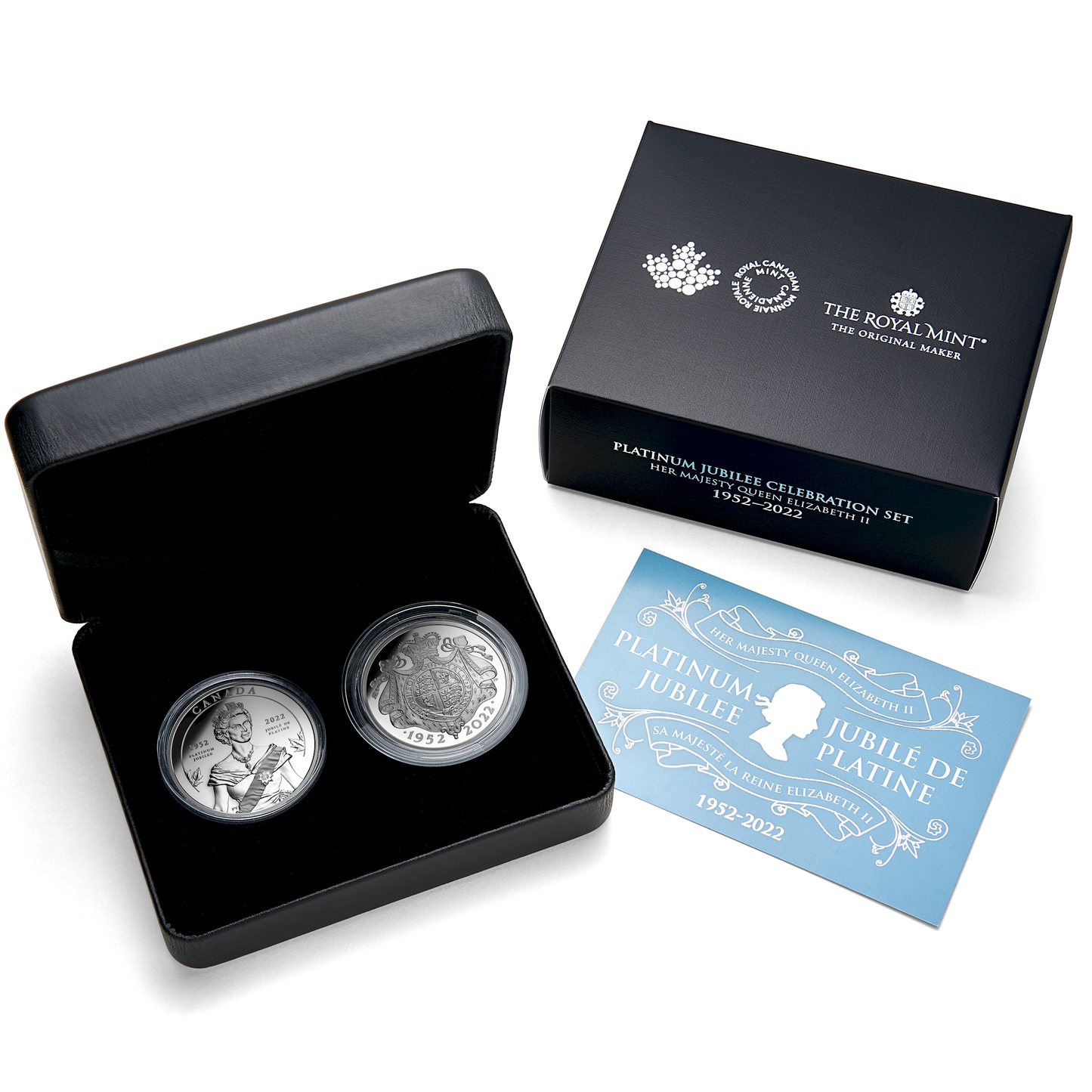 2022 Canada/UK Her Majesty Queen Elizabeth II Platinum Jubilee Celebration Set (No Tax)