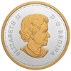 2022 Canada Alexander Graham Bell Gold Plated Silver Dollar in Square Capsule (No Tax)