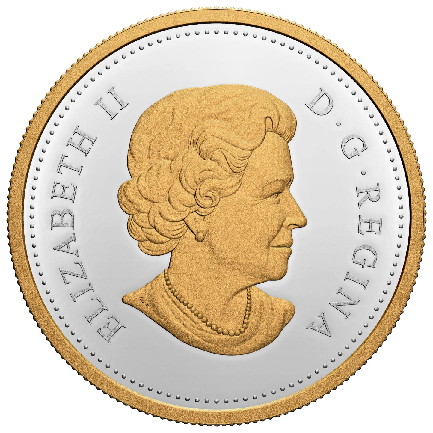 2022 Canada Alexander Graham Bell Gold Plated Silver Dollar in Square Capsule (No Tax)