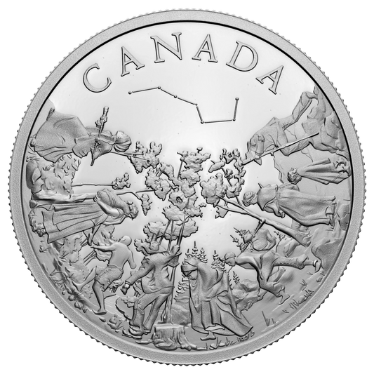 2022 Canada $20 Commemorating Black History: The Underground Railroad Silver (No Tax)