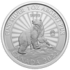 2022 Canada $5 The Majestic Polar Bear 1oz. Pure Silver (No Tax)