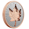 2022 Canada $20 Super Incuse 1oz. Rose Gold Plated Silver Maple Leaf (No Tax)