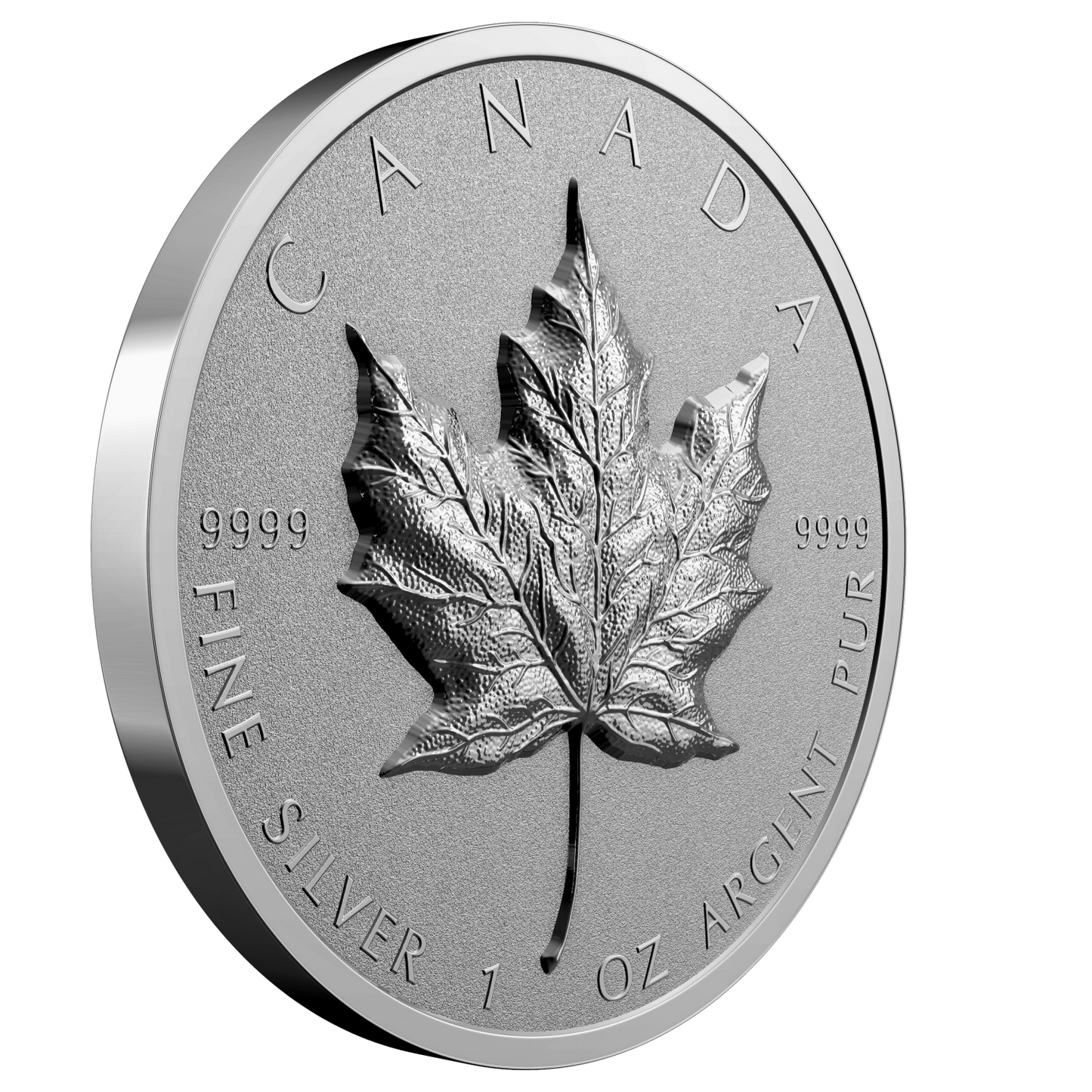 2022 Canada $20 Ultra-High Relief 1oz. Silver Maple Leaf (No Tax)