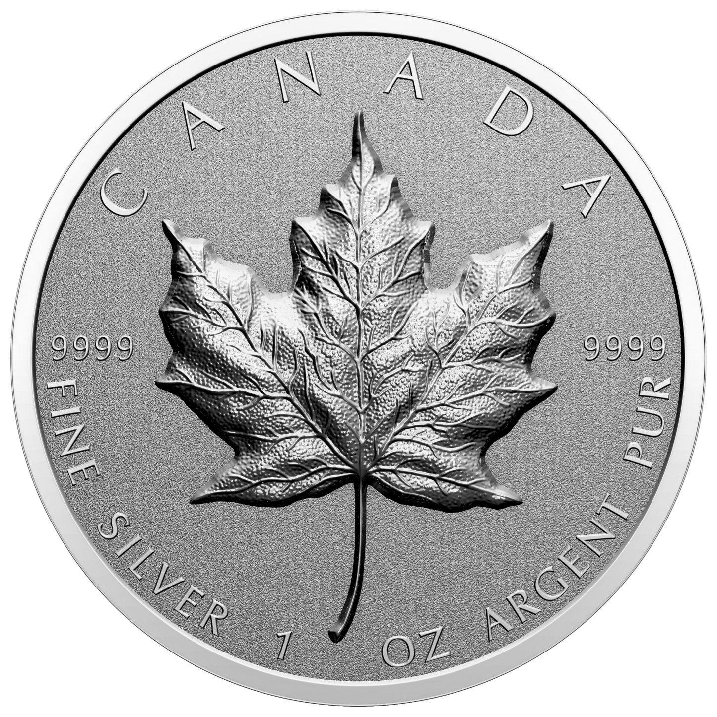 2022 Canada $20 Ultra-High Relief 1oz. Silver Maple Leaf (No Tax)