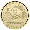 2022 Canada $1 Uncoloured Celebrating Oscar Peterson Special Wrap Dollar Roll of 25pcs