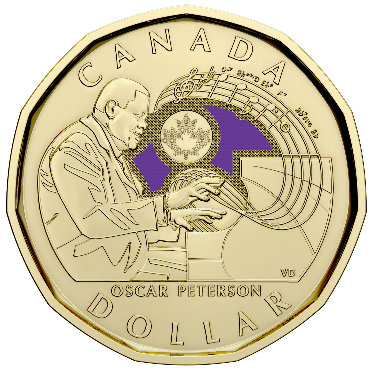 2022 Canada Celebrating Oscar Peterson Commemorative Collector Keepsake Card
