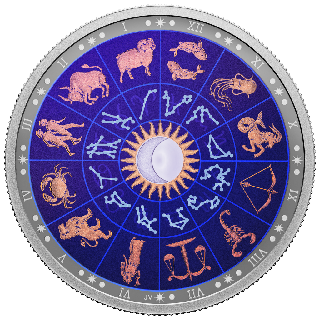 2022 Canada $30 Signs of the Zodiac Fine Silver (No Tax)