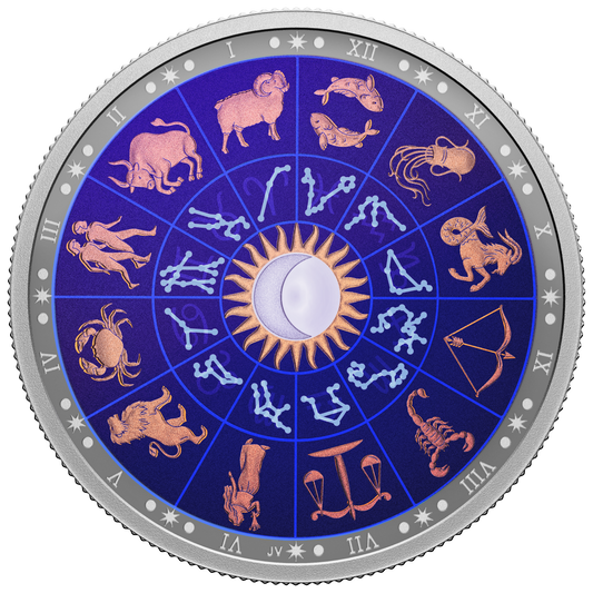 2022 Canada $30 Signs of the Zodiac Fine Silver (No Tax)