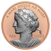 RDC 2023 Canada $1 Peace Dollar Rose Gold Plated Fine Silver (No Tax) scratched