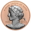 2023 Canada $50 Peace Dollar Rose Gold Plated Fine Silver (No Tax)