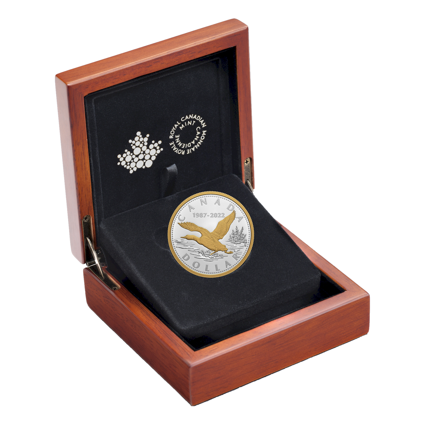 2022 Canada $1 35th Anniversary of the Loonie Renewed Silver Dollar (No Tax)
