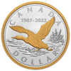 2022 Canada $1 35th Anniversary of the Loonie Renewed Silver Dollar (No Tax)