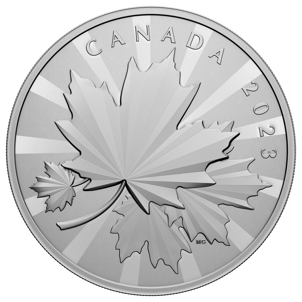 2023 Canada $250 Multifaceted Maples Fine Silver Kilo (No Tax)