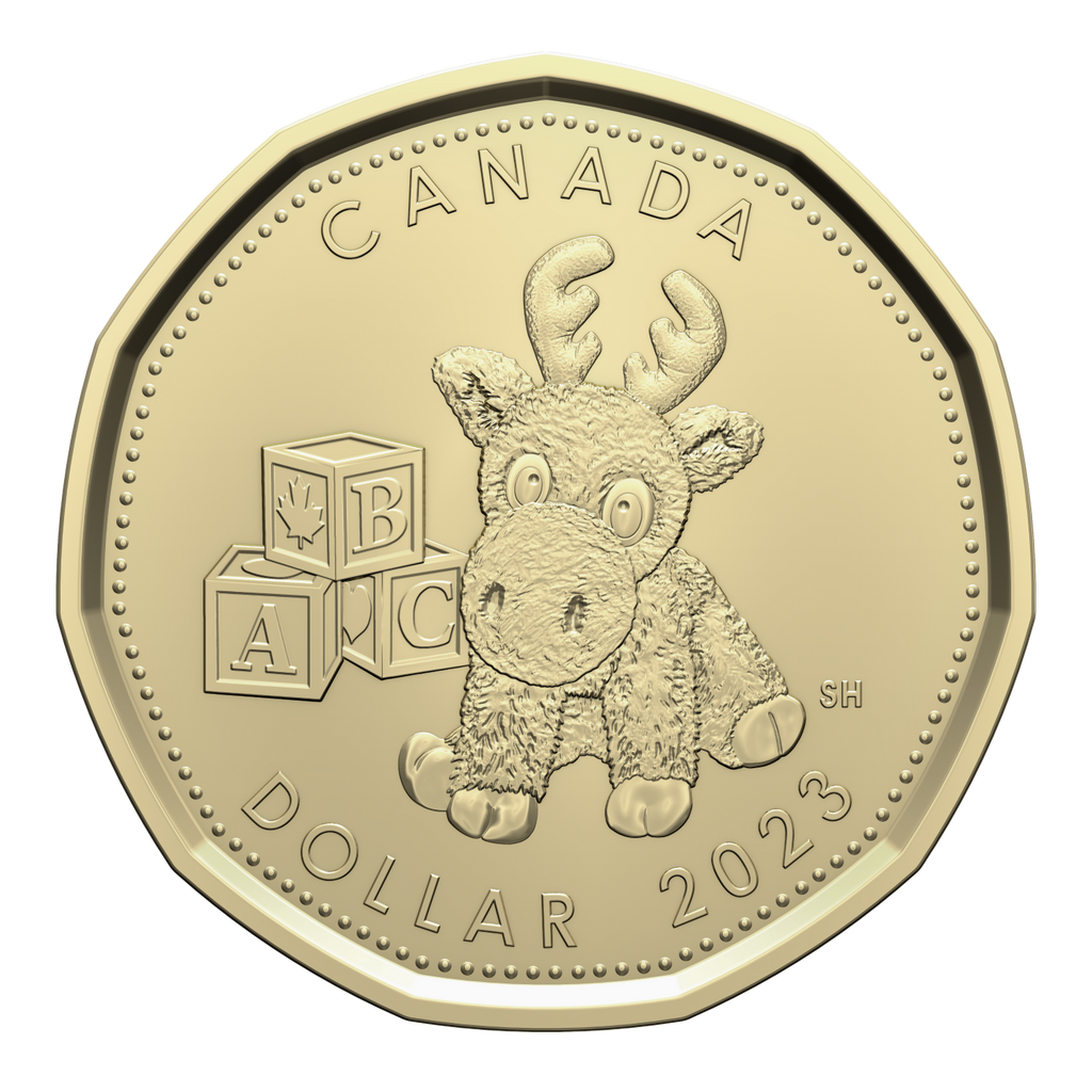 2023 Baby Canada Loon Dollar Brilliant Uncirculated (MS63)