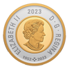 2023 Canada Two Dollar Gold Plated Silver Proof (No Tax)$