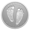 2023 Canada $10 Welcome to the World - Baby Feet Fine Silver (No Tax)
