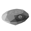 2023 Canada $50 Forevermark Black Label Oval Diamond-Shaped Fine Silver (No Tax)