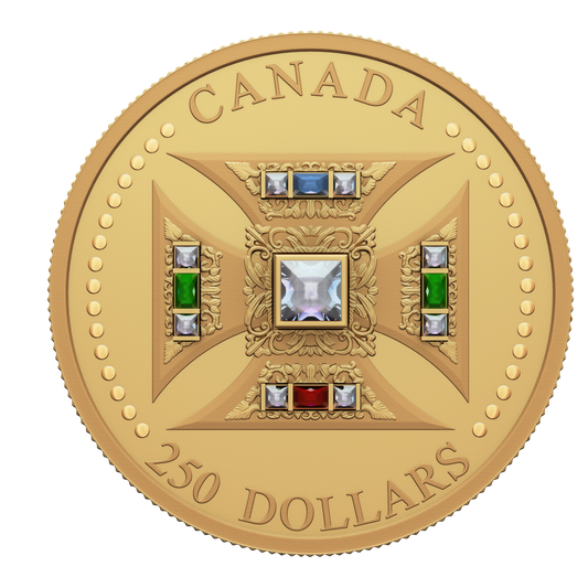 2023 Canada $250 St. Edward's Crown Pure Gold Coin