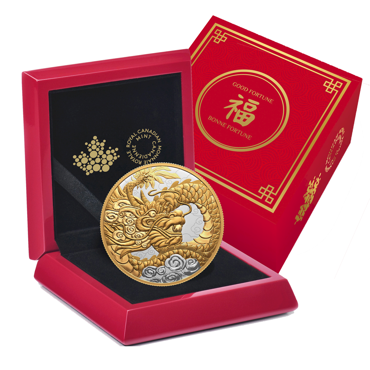 2023 Canada $50 Heavenly Dragon Fine Silver Coin (No Tax)