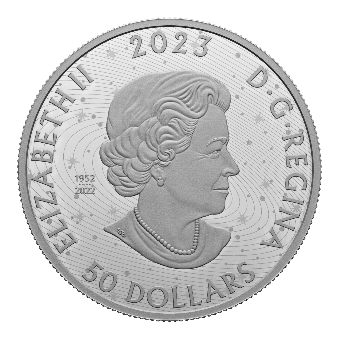 2023 Canada $50 Pingualuit Crater - Crystal Eye of Nunavik Fine Silver (No Tax)