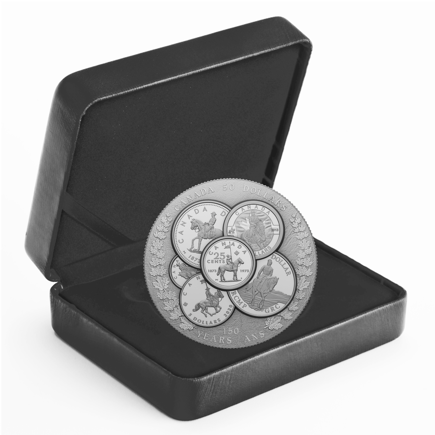 2023 Canada $50 Curated Coin Collection: RCMP UHR Fine Silver (No Tax)