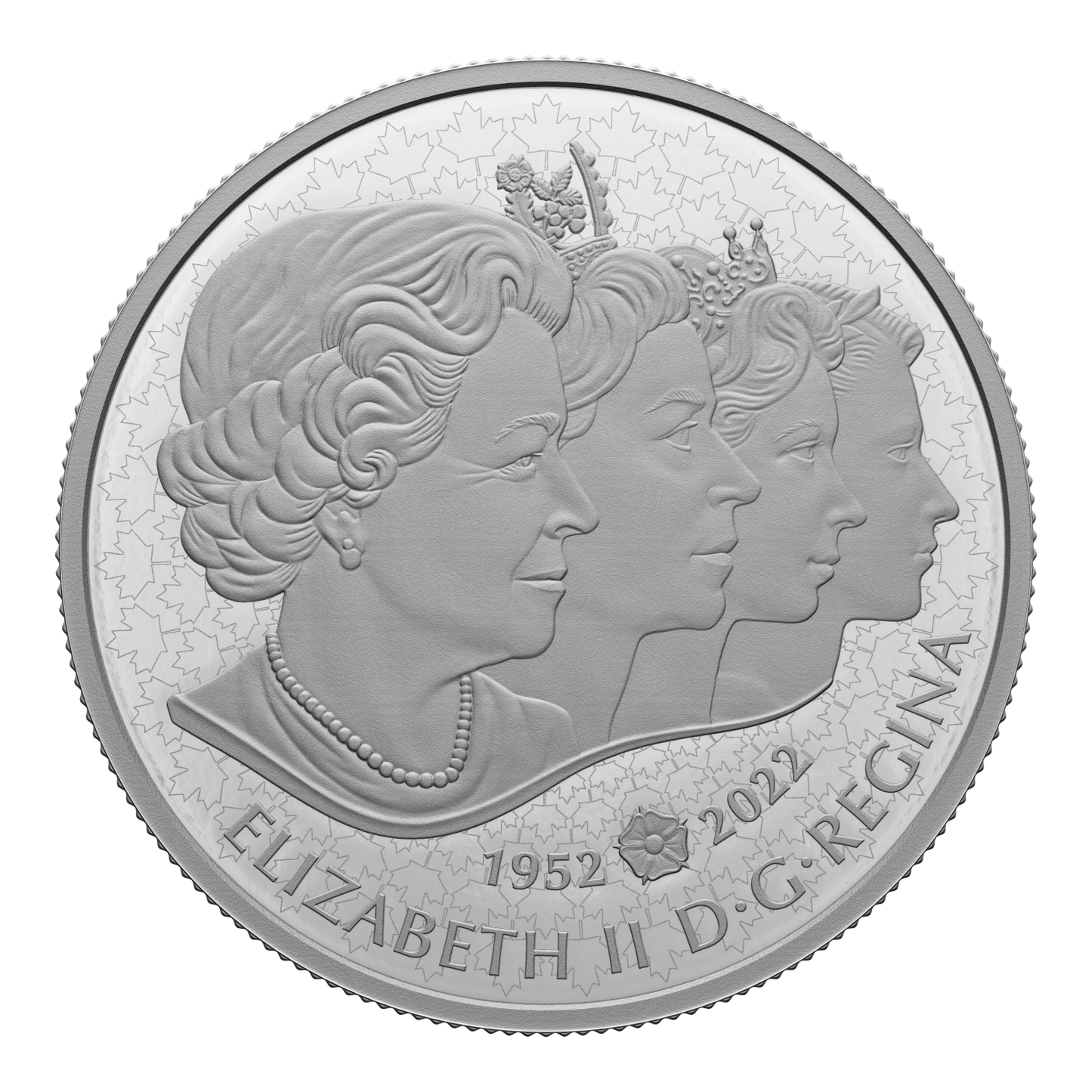 2022 Canada $50 Queen Elizabeth II's Reign Fine Silver (No Tax)