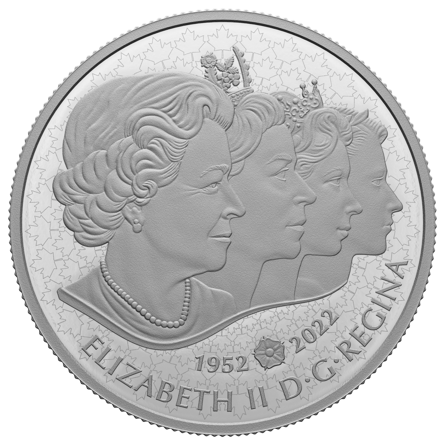 2022 Canada $50 Queen Elizabeth II's Coronation Fine Silver (No Tax)