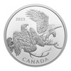 2023 Canada $30 The Striking Bald Eagle Fine Silver (No Tax)