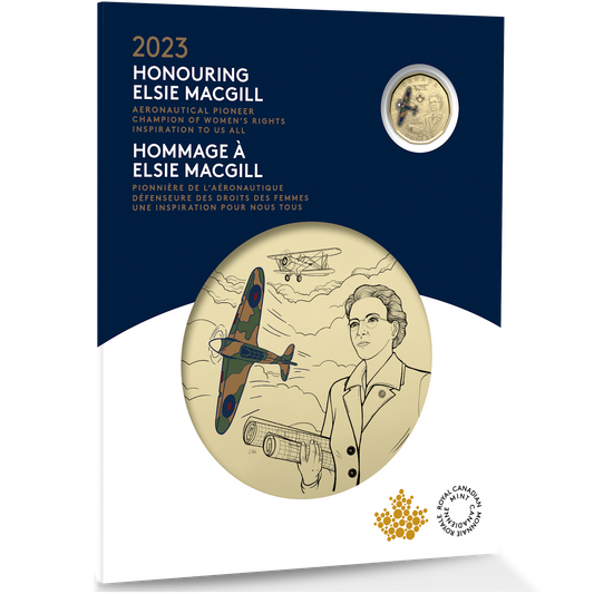 2023 Canada Honouring Elsie MacGill Commemorative Collector Keepsake Card