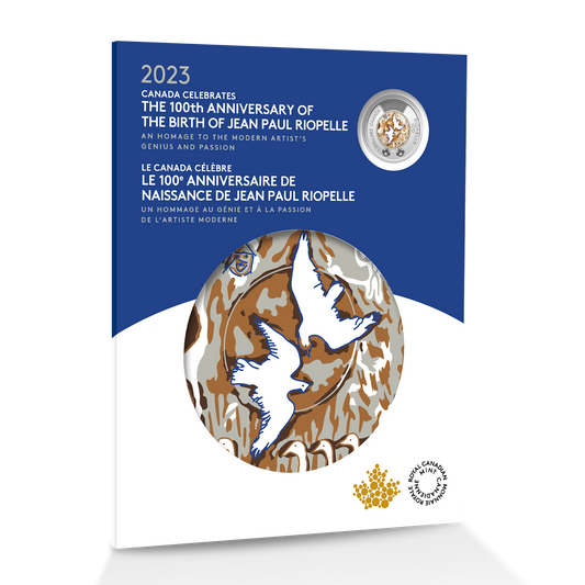 2023 Canada 100th Anniversary of the Birth of Jean Paul Riopelle Commemorative Collector Keepsake Card