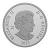 RDC 2023 Canada King Charles III's Royal Cypher Ltd Ed. Proof Silver Dollar (No Tax) Scratched capsule