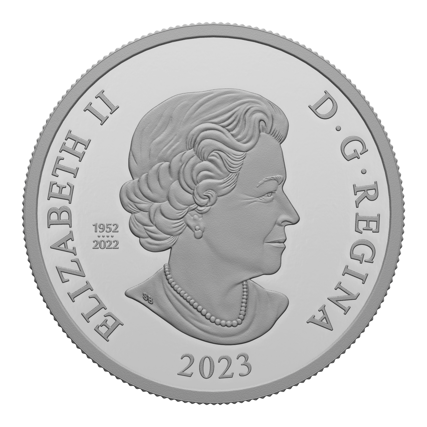 RDC 2023 Canada King Charles III's Royal Cypher Ltd Ed. Proof Silver Dollar (No Tax) Scratched capsule