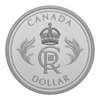 RDC 2023 Canada King Charles III's Royal Cypher Ltd Ed. Proof Silver Dollar (No Tax) Scratched capsule