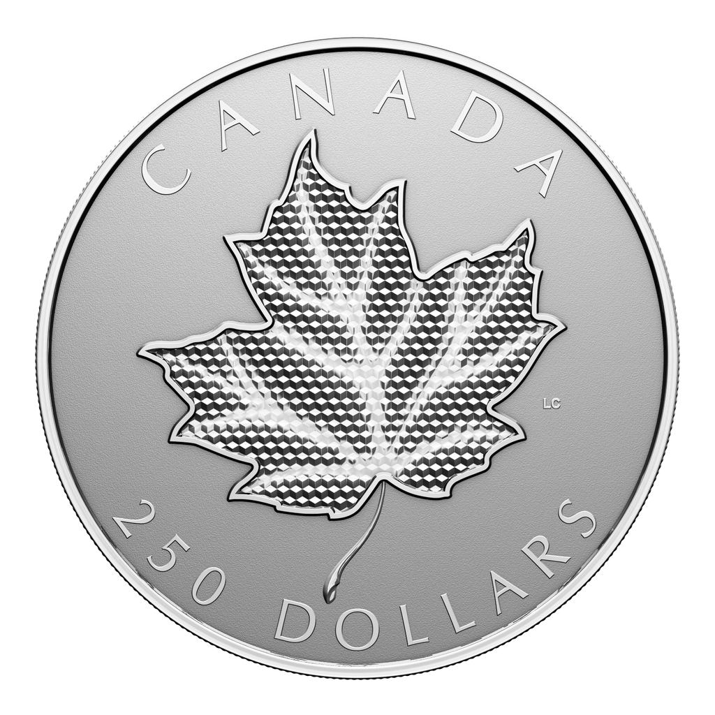 2024 Canada $250 Pulsating Maple Leaf Fine Silver Kilo Coin (No Tax)
