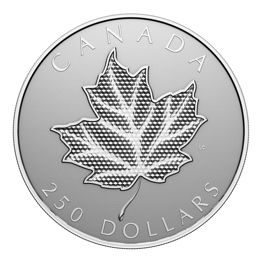 2024 Canada $250 Pulsating Maple Leaf Fine Silver Kilo Coin (No Tax)